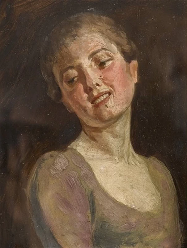 Ritratto di una signora sorridente